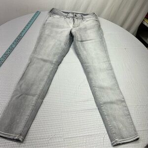 Old Navy Men's Light Gray Skinny Jeans